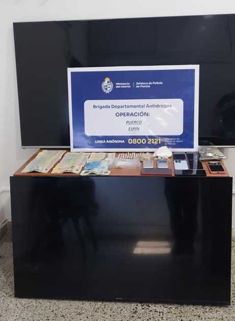 Incautación de Op. Puercoespín