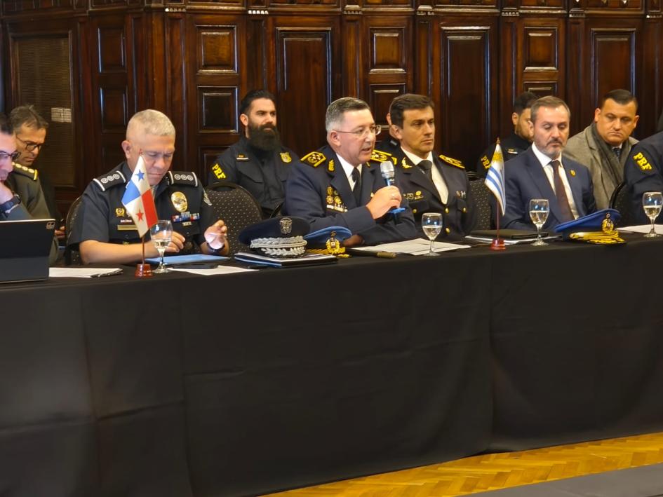 Director y Subdirector de la Policía Nacional en la reunión Director y Subdirector de la Policía Nacional en la reunión