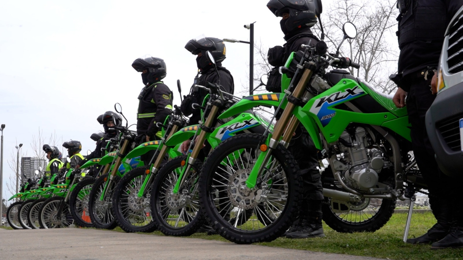 motos incorporadas a la Policía Nacional 