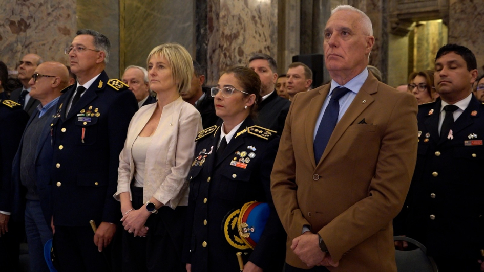 acto de conmemoración del 139.º aniversario de la Dirección Nacional de Bomberos acto de conmemoración del 139.º aniversario de la Dirección Nacional de Bomberos
