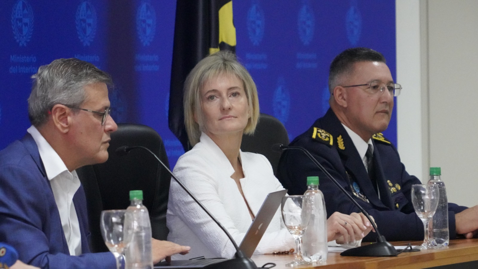 Prosecretario de la Presidencia, Ministra Interina, Director de la Policía Nacional