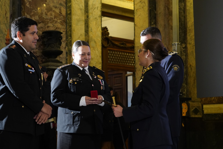 acto de conmemoración del 139.º aniversario de la Dirección Nacional de Bomberos acto de conmemoración del 139.º aniversario de la Dirección Nacional de Bomberos