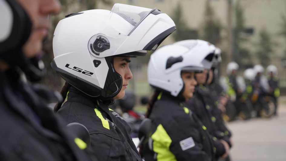 Efectivos del Cuerpo de Policía de Tránsito 