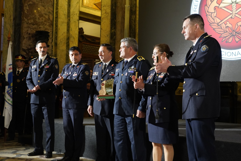 acto de conmemoración del 139.º aniversario de la Dirección Nacional de Bomberos acto de conmemoración del 139.º aniversario de la Dirección Nacional de Bomberos