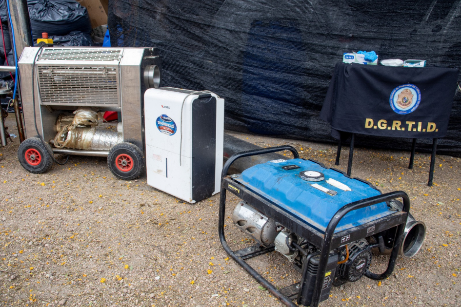 objetos incautados en la operación Midas objetos incautados en la operación Midas