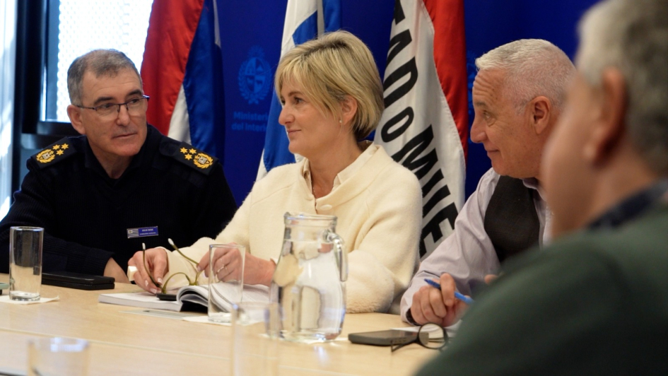 Ministro, Subsecretaria y Subdirector de la Policía Nacional Ministro, Subsecretaria y Subdirector de la Policía Nacional