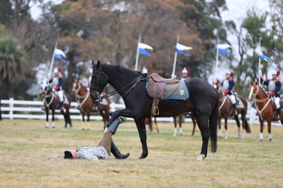 La Guardia de Coraceros conmemoró su 130.º aniversario La Guardia de Coraceros conmemoró su 130.º aniversario con un emotivo homenaje a su historia, sus hé