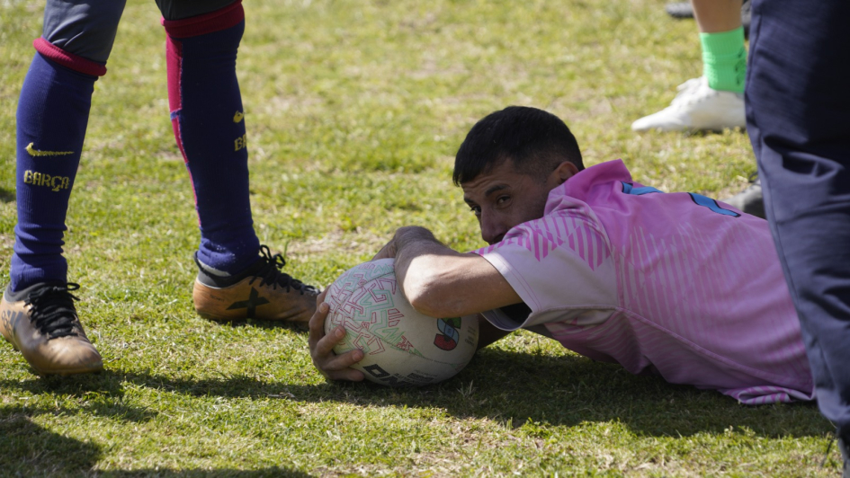 personas privadas de libertad antes de comenzar el encuentro de rugby personas privadas de libertad antes de comenzar el encuentro de rugby