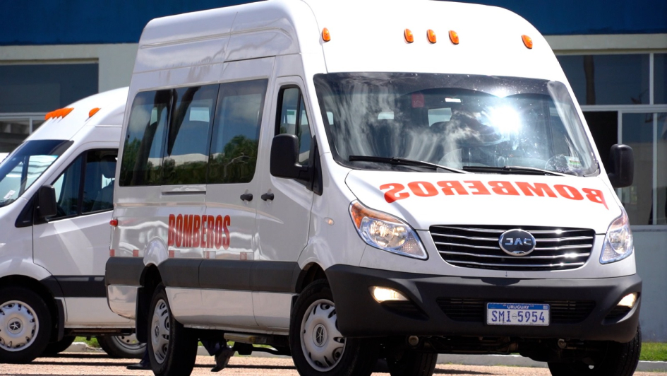 furgón bomberos furgón Bomberos
