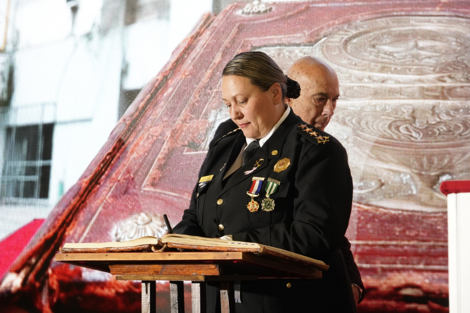 acto de conmemoración del 139.º aniversario de la Dirección Nacional de Bomberos acto de conmemoración del 139.º aniversario de la Dirección Nacional de Bomberos