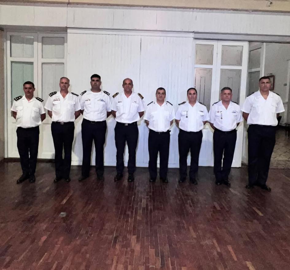 Comando de la Jefatura de Policía de Cerro Largo y respectivos jefes de Zona.
