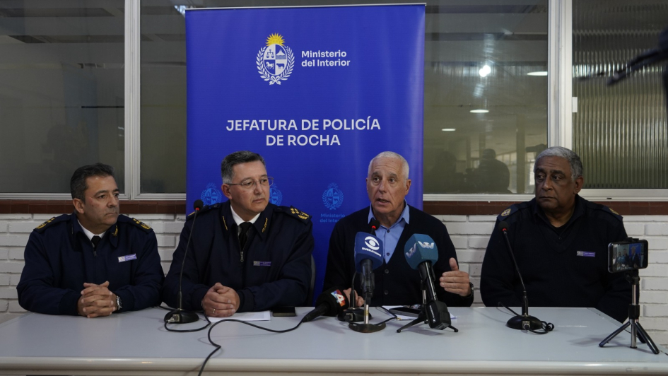 Ministro del Interior visitó Rocha 