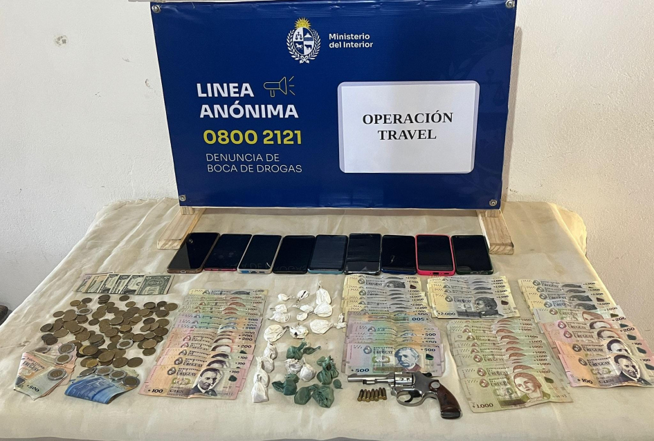 Desarticulan red narco en Artigas vinculada a facción criminal brasileña
