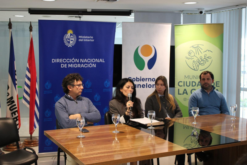 Autoridades de DNM y del Gobierno de Canelones