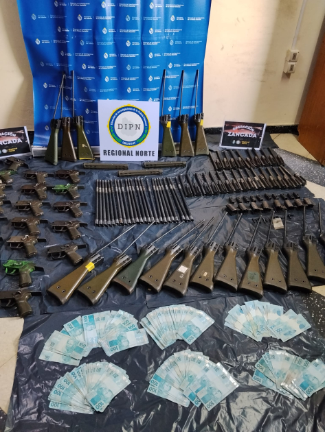objetos incautados en la operación Zancada objetos incautados en la operación Zancada