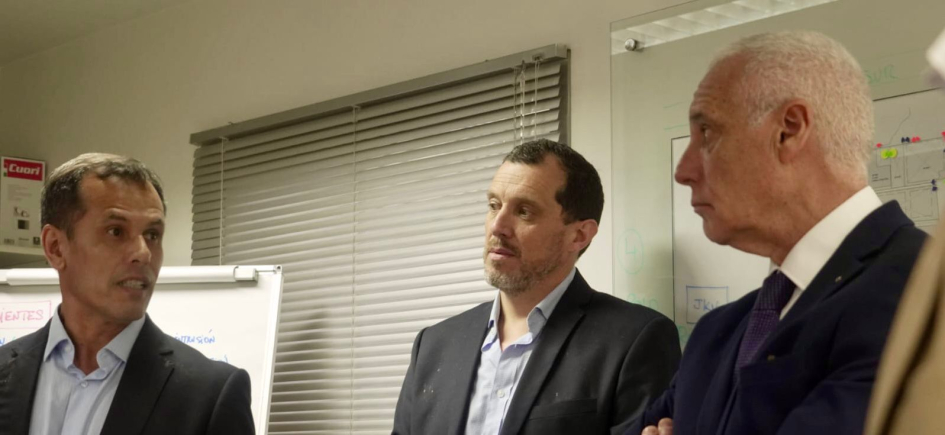 Ministro y autoridades de Zonamerica