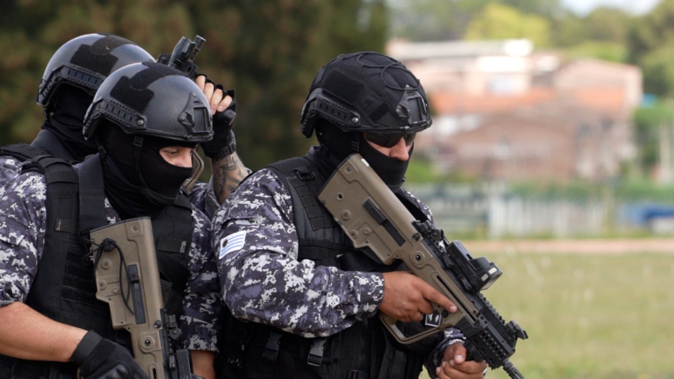 Entrenamiento del GEO de la DIGOE