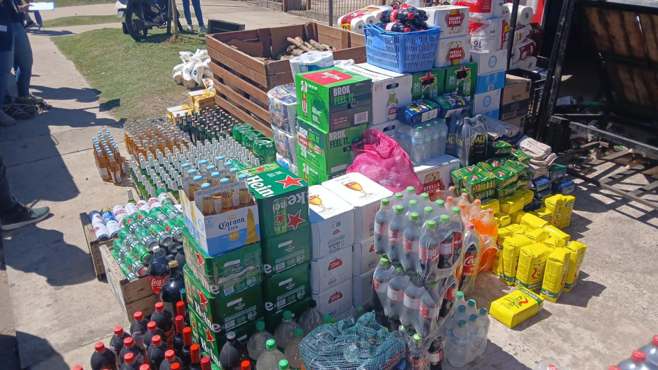 mercadería incautada en los allanamientos mercadería incautada en los allanamientos