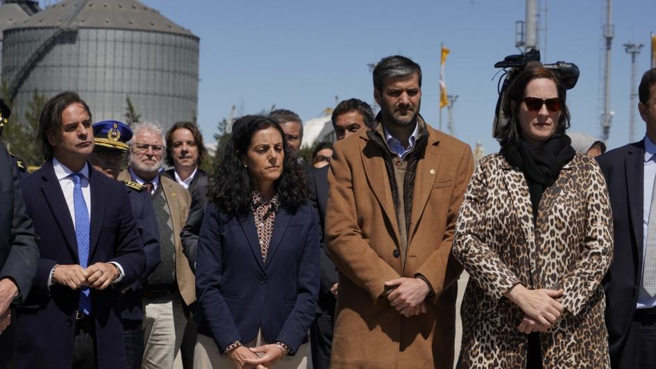 Ministro Martinelli junto al Presidente de la República y Ministra de Economía en la inauguración