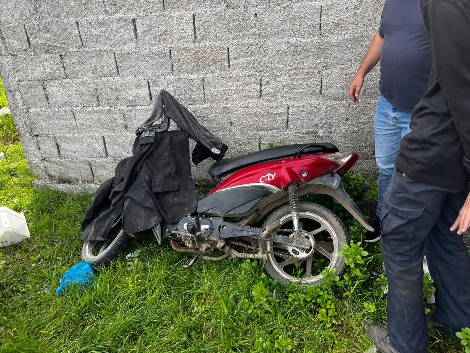 otra imagen de moto hurtada. otra imagen de moto hurtada.