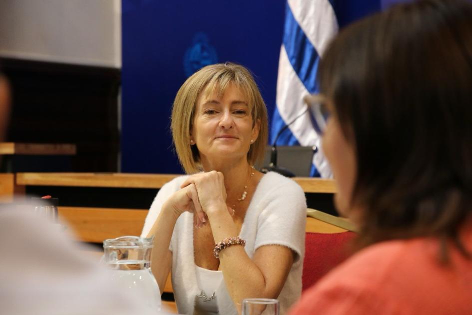 Ministra Interina del Interior, Cra. Gabriela Valverde Ministra Interina del Interior, Cra. Gabriela Valverde