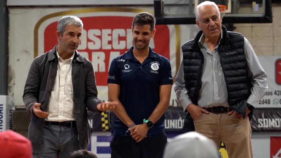 Pablo Caggiani, Mauro Sorrentino y Héctor Assir Pablo Caggiani, Mauro Sorrentino y Héctor Assir
