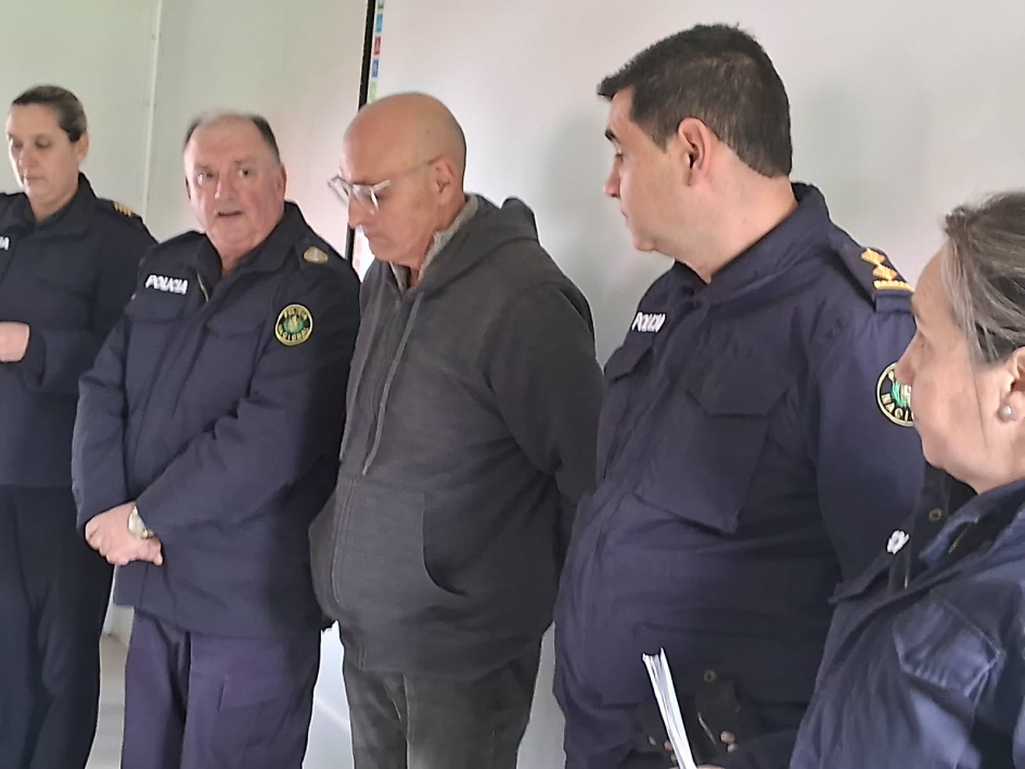 Funcionarios policiales participaron del Curso de Conducción, Manejo Defensivo y Seguridad Vial.