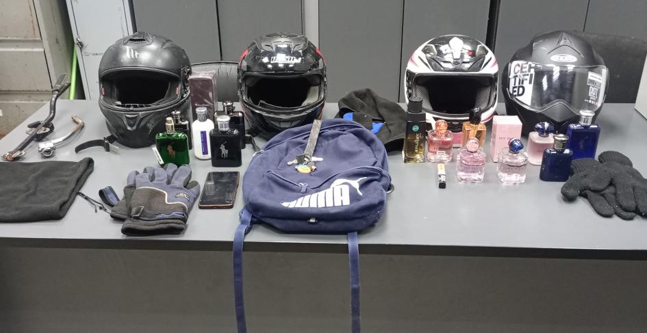 objetos incautados a los detenidos objetos incautados a los detenidos
