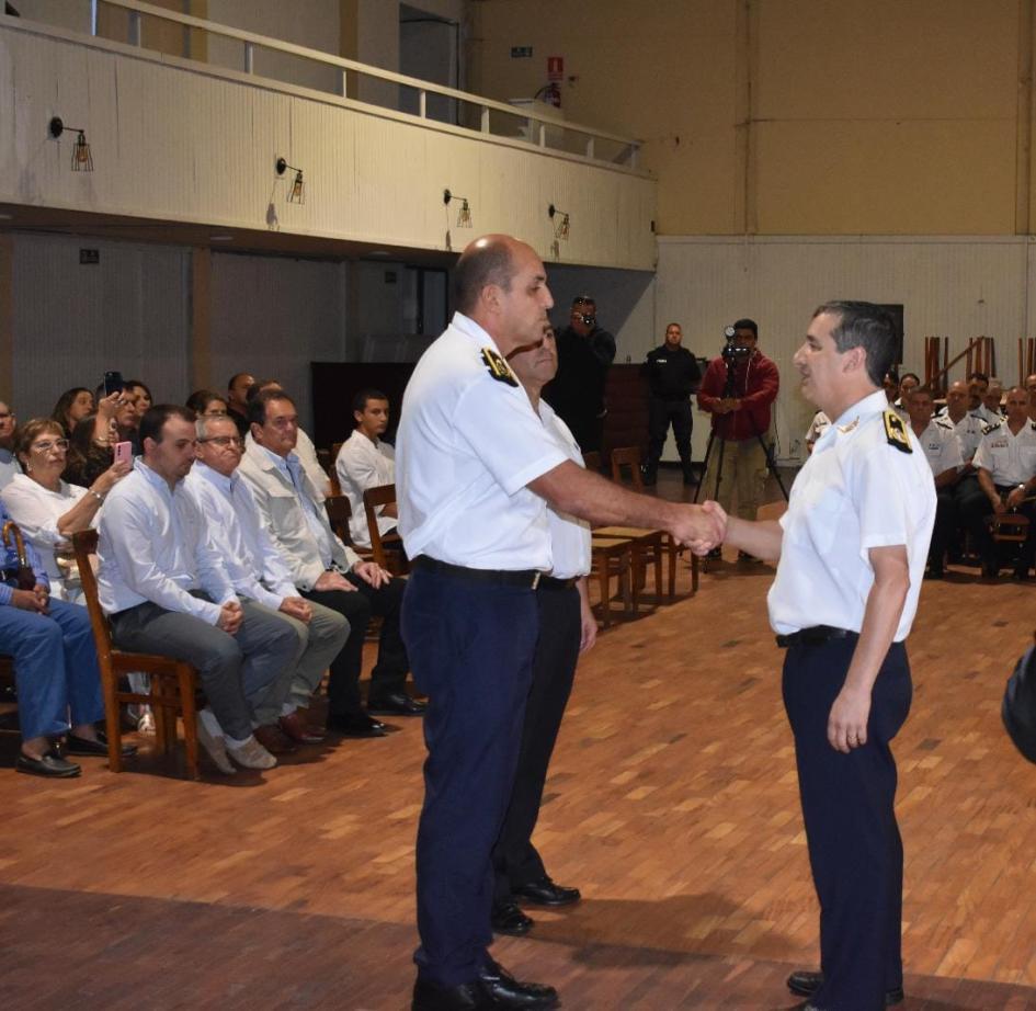 imposición en el cargo al Sr. Sub Jefe de esta Jefatura Comisario Mayor Larry Adán LÓPEZ PEREIRA