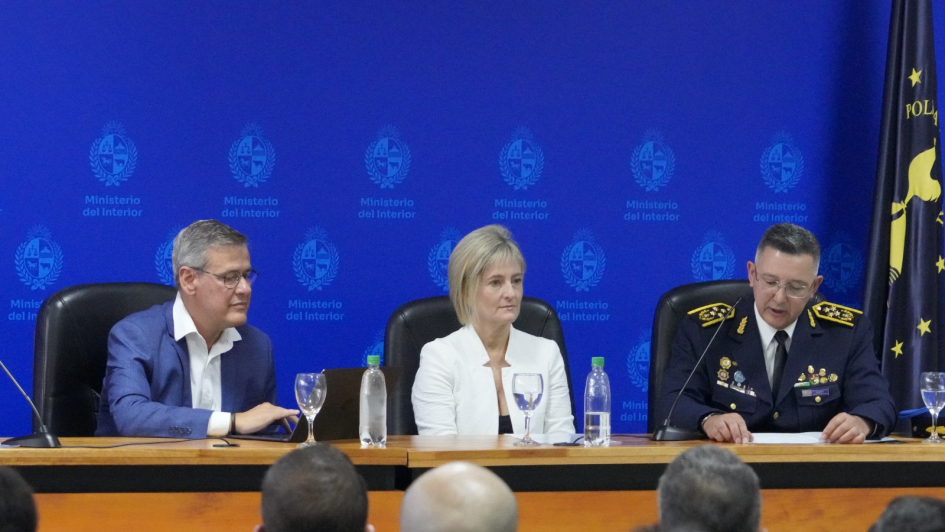 Prosecretario de la Presidencia, Ministra Interina, Director de la Policía Nacional