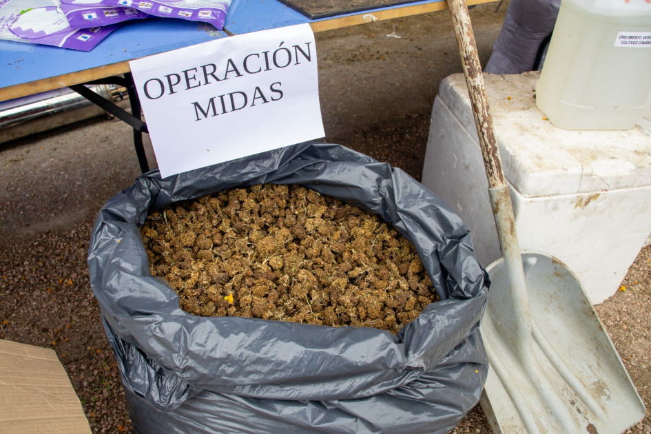 objetos incautados en la operación Midas objetos incautados en la operación Midas