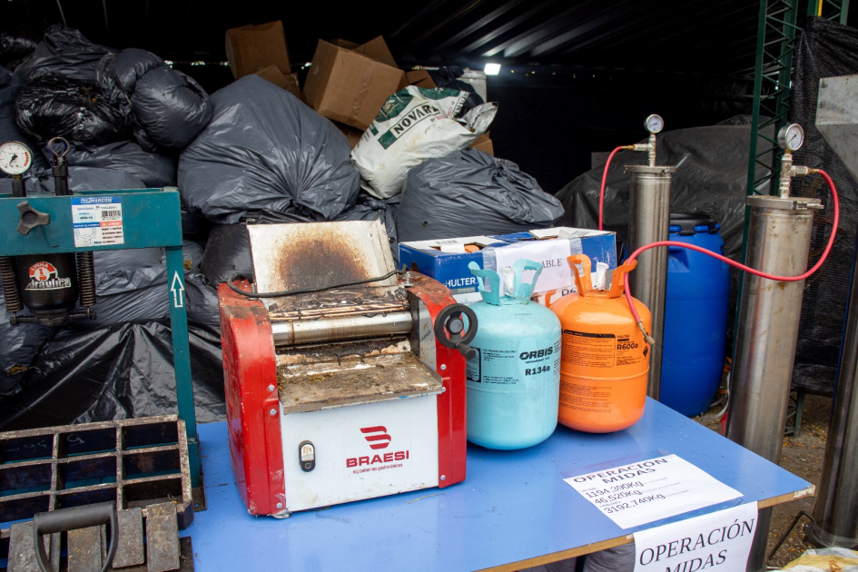 objetos incautados en la operación Midas objetos incautados en la operación Midas