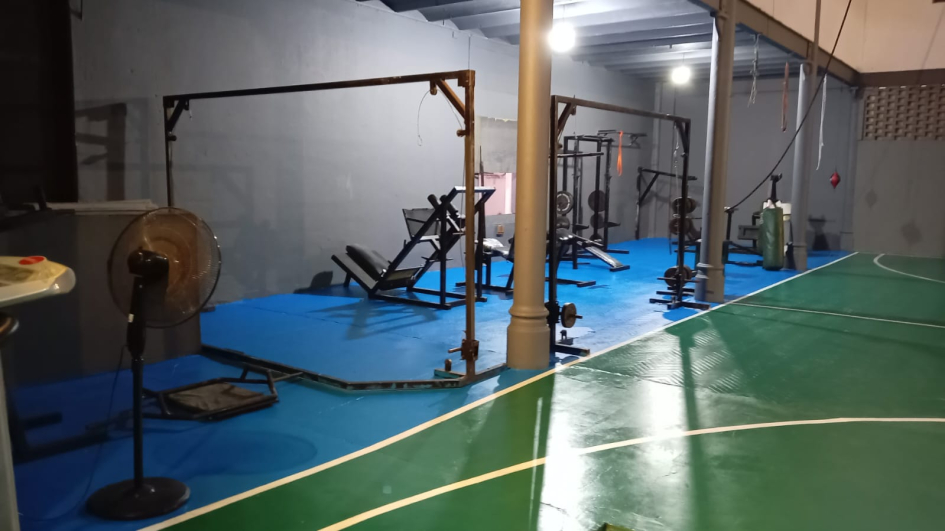 Nuevas instalaciones del gimnasio del Grupo de Reserva Táctica Gimnasio del Grupo de Reserva Táctica