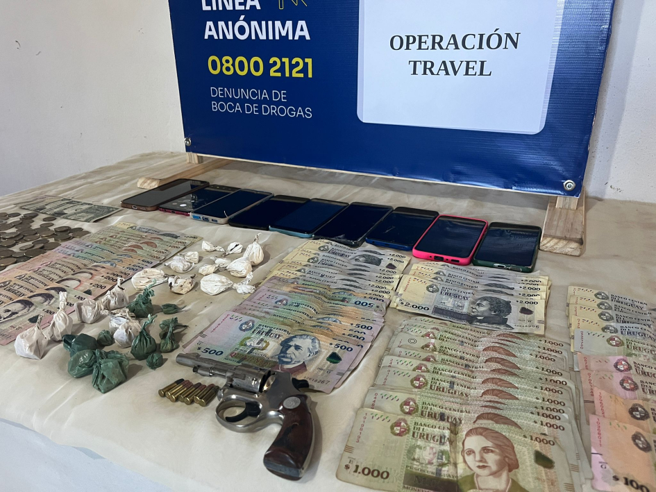Desarticulan red narco en Artigas vinculada a facción criminal brasileña