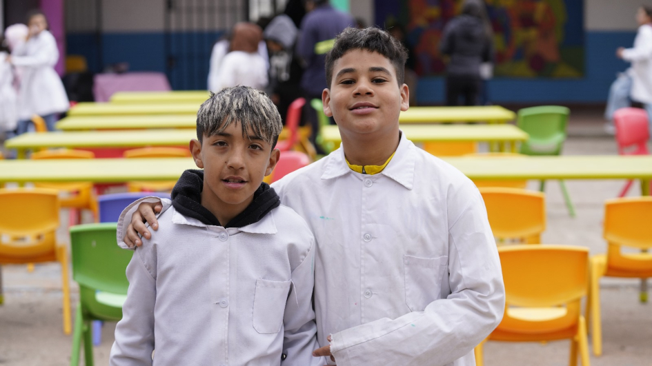 Juego, arte y comunidad: Pelota al Medio y la Escuela 320 de Casavalle celebraron la Semana de la Ni