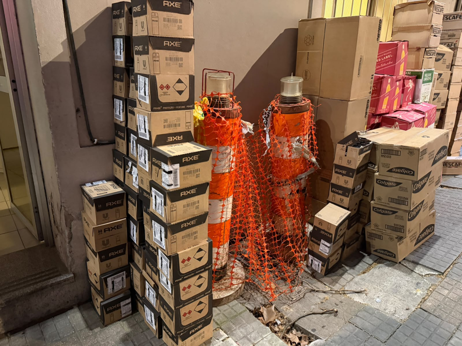 mercadería incautada mercadería incautada