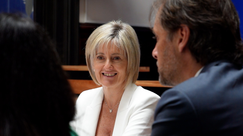 Gabriela Valverde, Subsecretaria del Ministerio del Interior, Stefano Pettinato Representante Reside