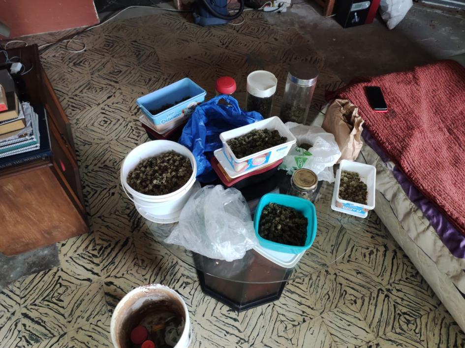 Marihuana incautada Marihuana incautada