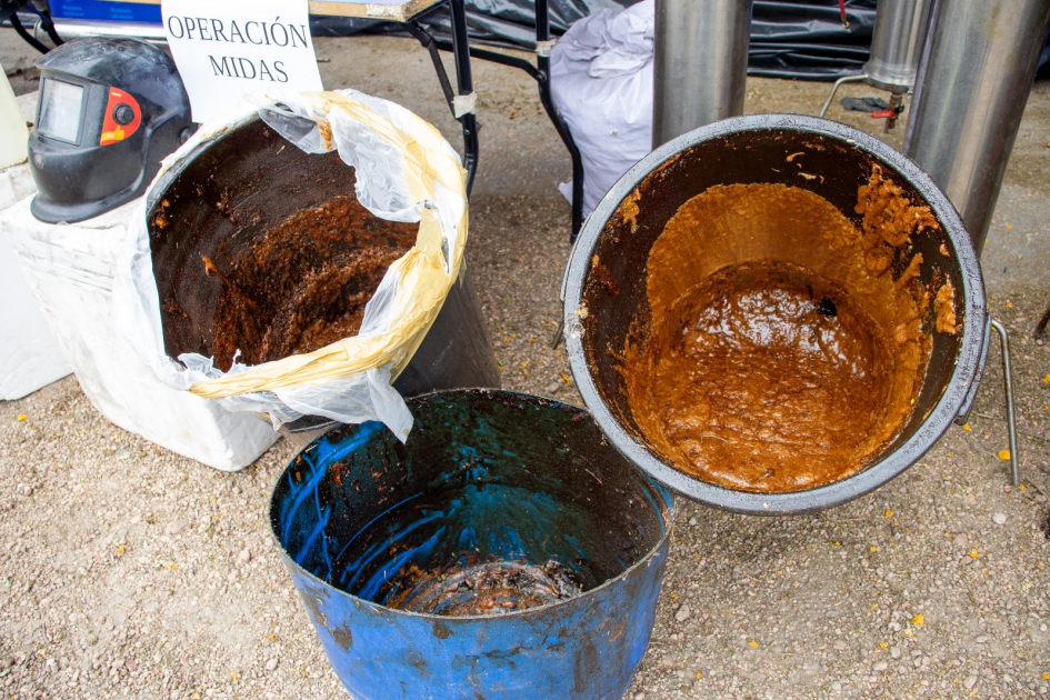 objetos incautados en la operación Midas objetos incautados en la operación Midas