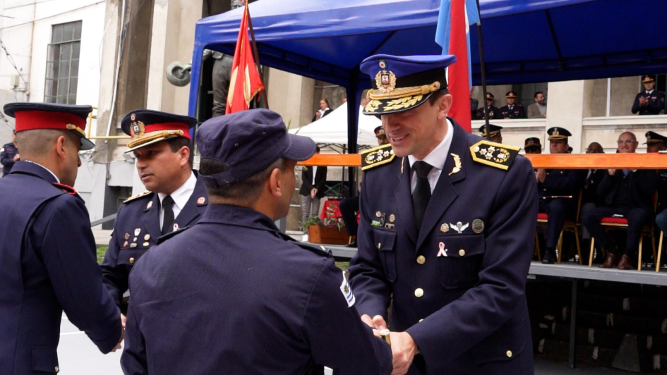 Subdirector Nacional de la Policía, Comisario General Alfredo Clavijo; Subdirector Nacional de la Policía, Comisario General Alfredo Clavijo;