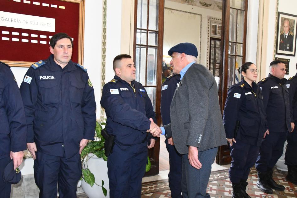 Autoridades del Ministerio del Interior visitaron Soriano Autoridades del Ministerio del Interior visitaron Soriano