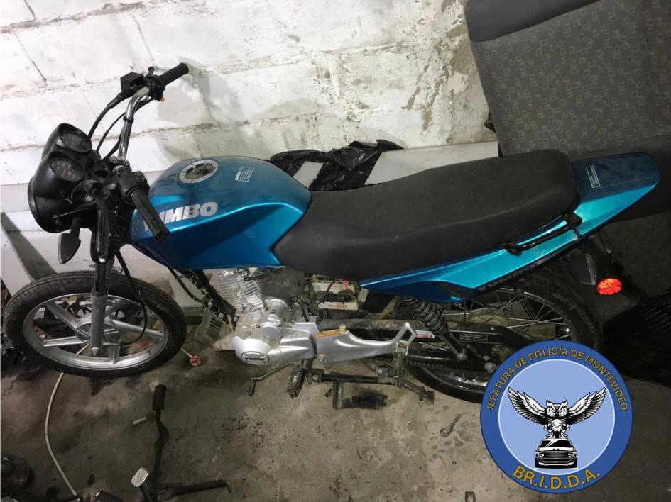 moto incautada