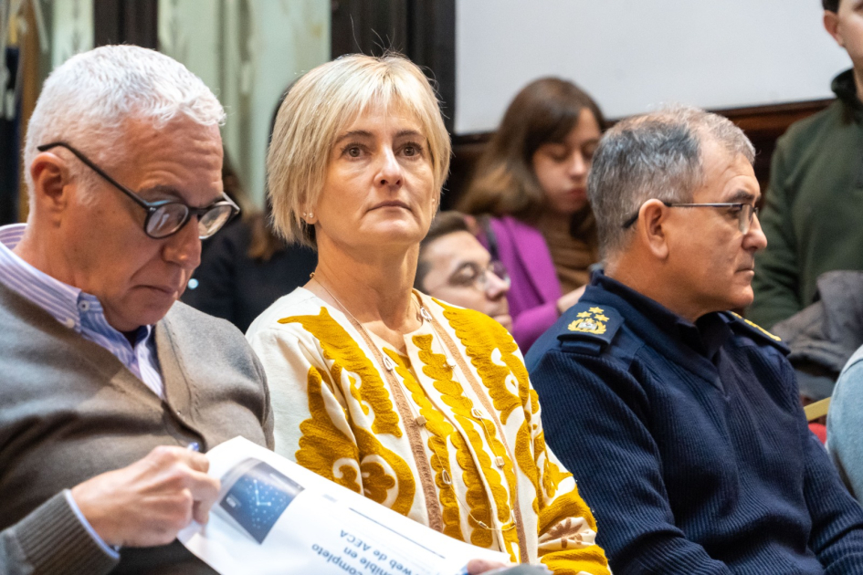 Ministro, Carlos Negro, y Subsecretaria, Gabriela Valverde Ministro, Carlos Negro, y Subsecretaria, Gabriela Valverde