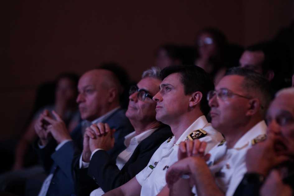 autoridades durante la actividad de cierre de Pelota al Medio autoridades durante la actividad de cierre de Pelota al Medio