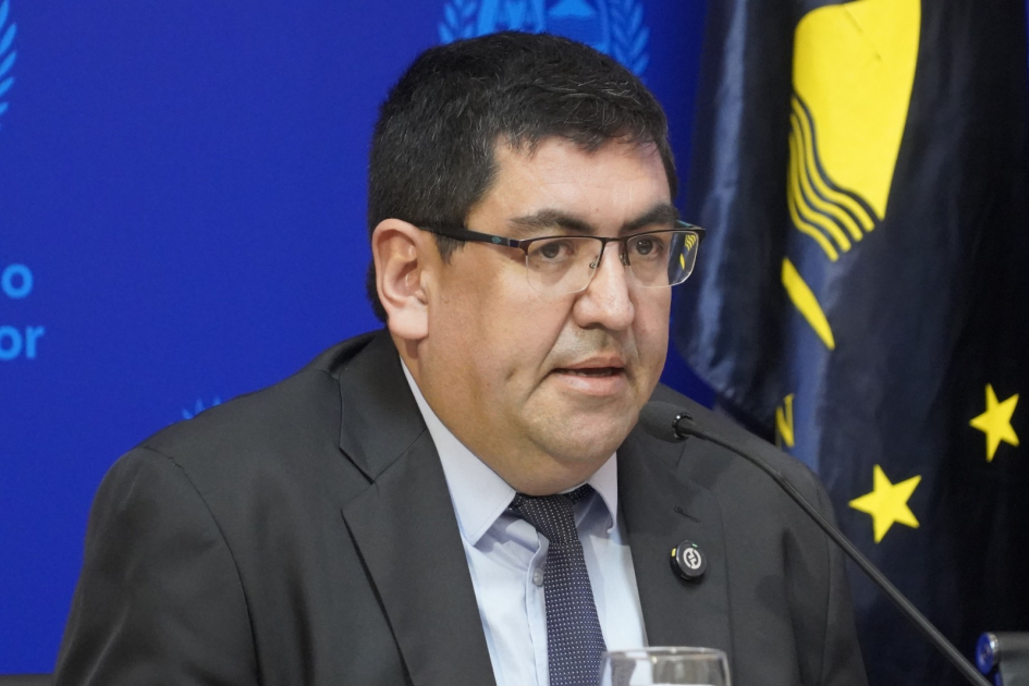 Director General de Cibercrimen hablando