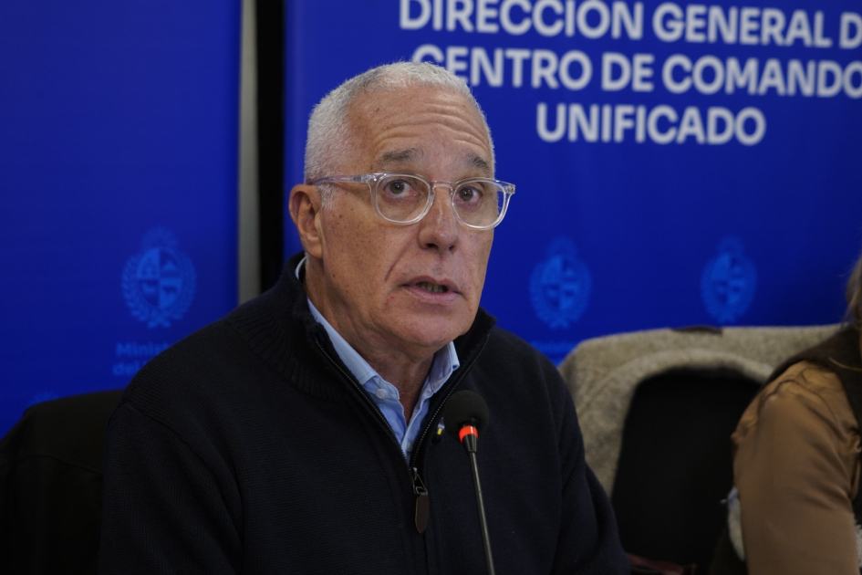 Ministro del Interior, Dr. Carlos Negro 