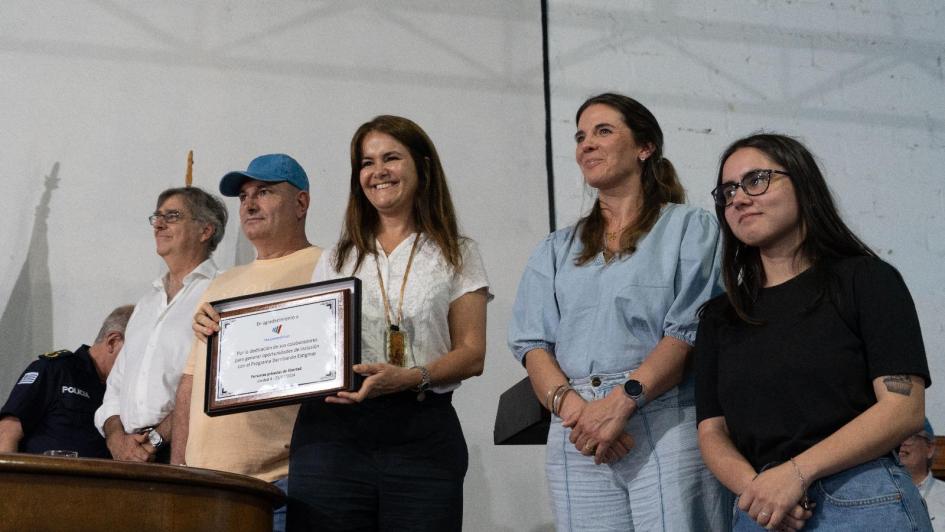 Entrega de reconocimientos