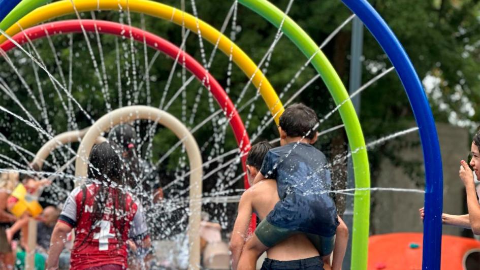 Parque de la amistad axtividad con agua