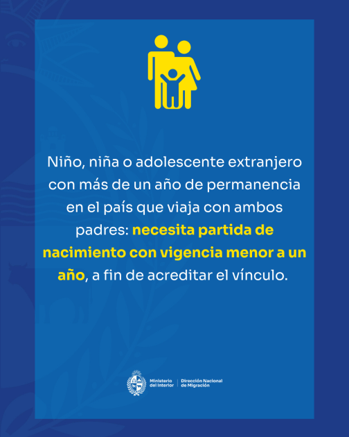 Recomendaciones para viajar al exterior con menores de edad Recomendaciones para viajar al exterior con menores de edad