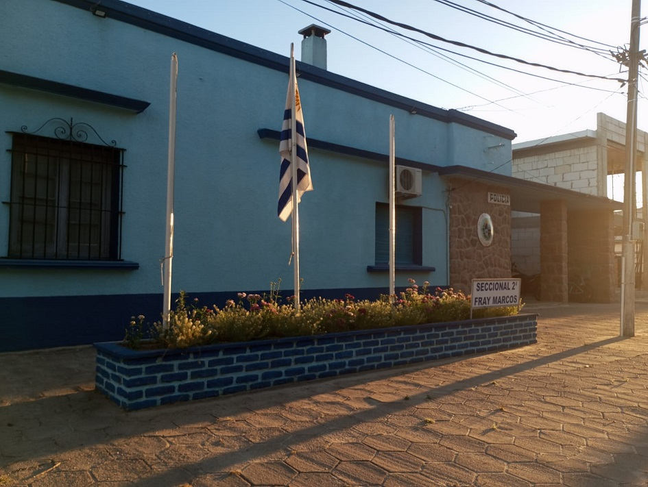 Fachada de la seccional segunda de Fray Marcos